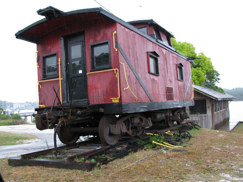 Old train in Carrabelle FL