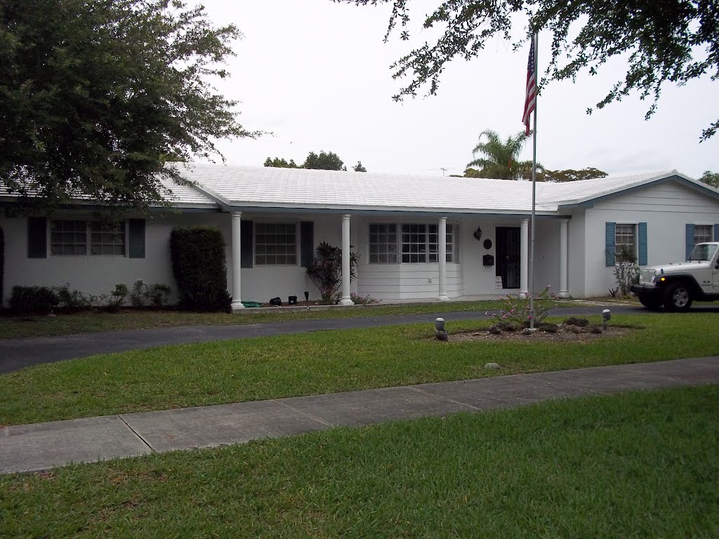 Roofing Project In Miami Fl Residence By A1 Propert Services