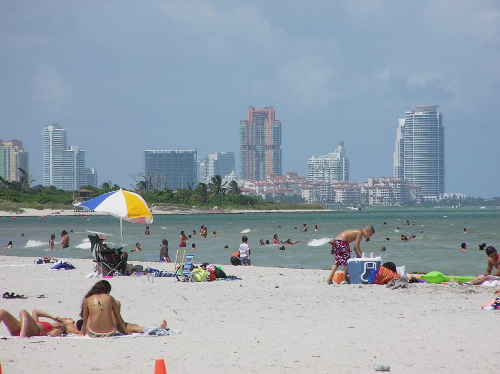 Miami View from Crandon Park.