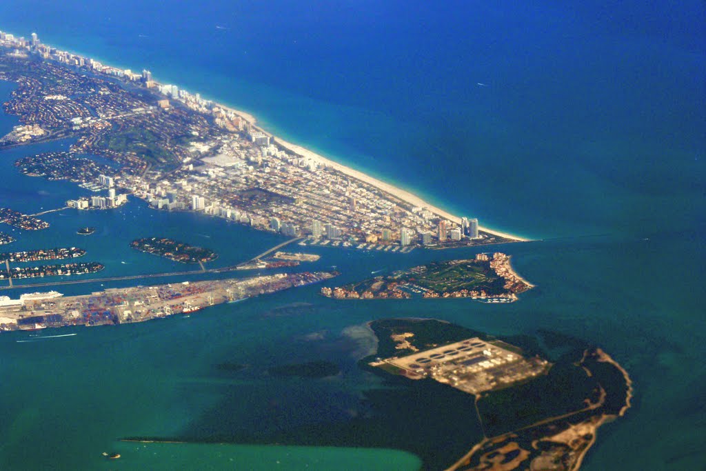 Miami Beach, Dooge and Fisher island