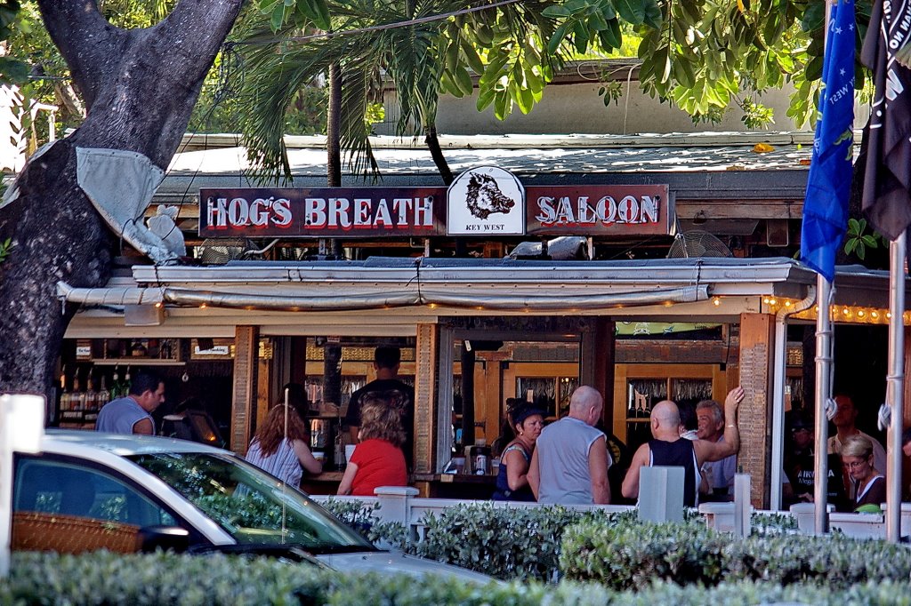 2008 Hogs Breath Saloon - from across the street