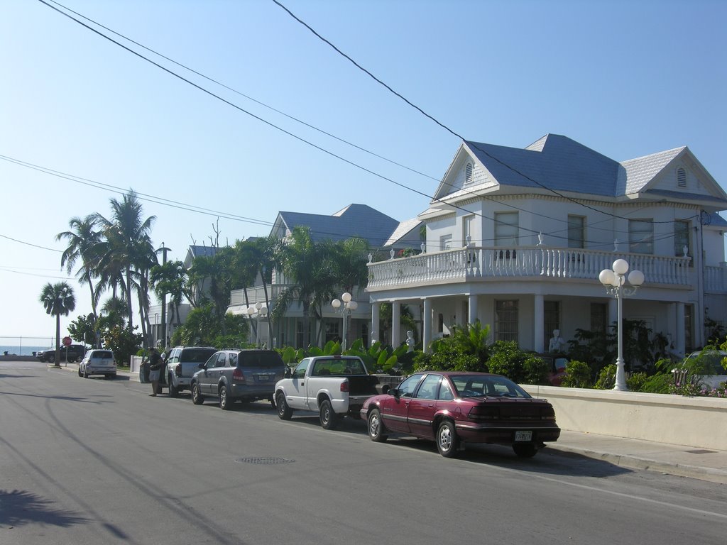 Streets of Key West near the Southern Most Point