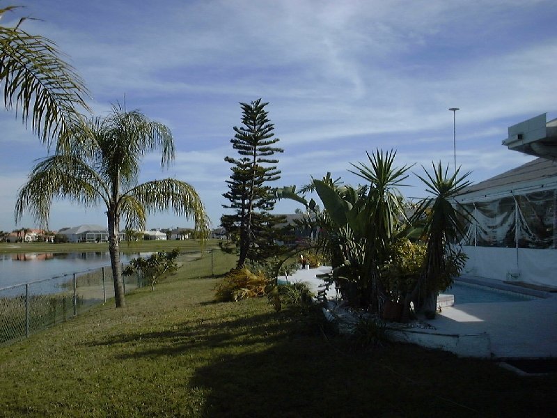 February 2005,Port Charlotte, Fla. in Chris & Donnas backyard looking southeast