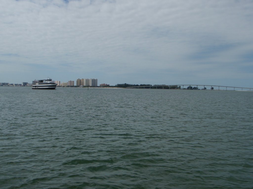 Sand Key from Clearwater Harbor