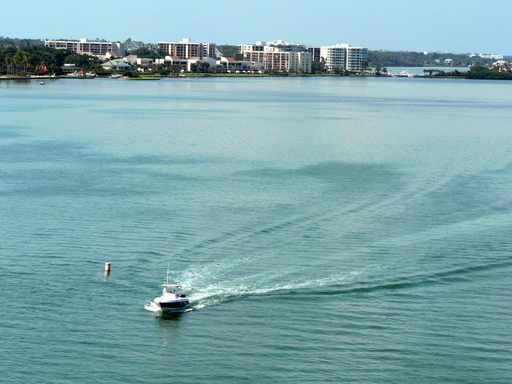 Looking South from the Bridge on the Memorial Trail
