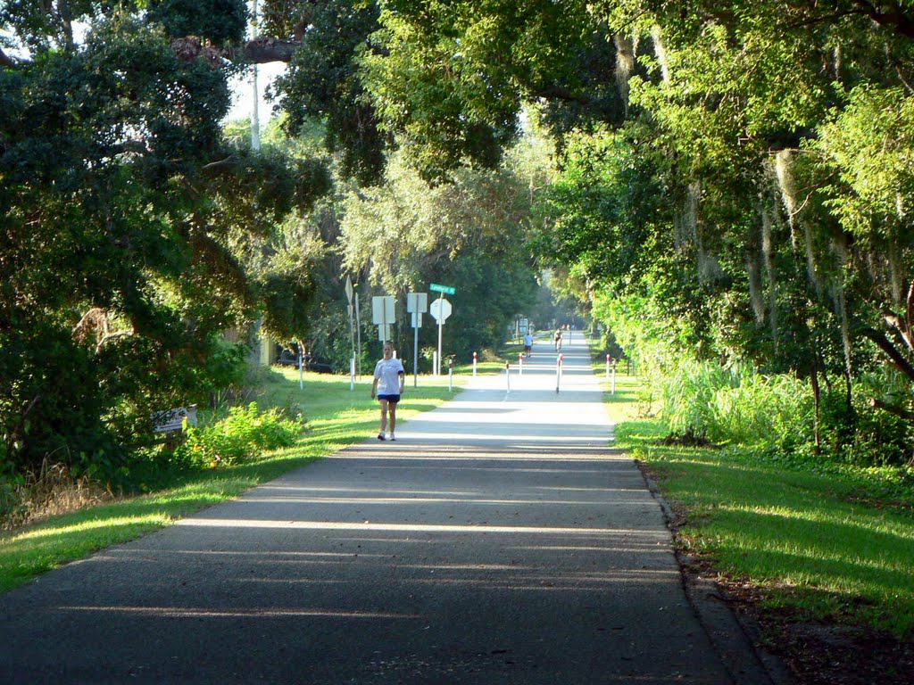 Pinellas Trail Heading South to Clearwater