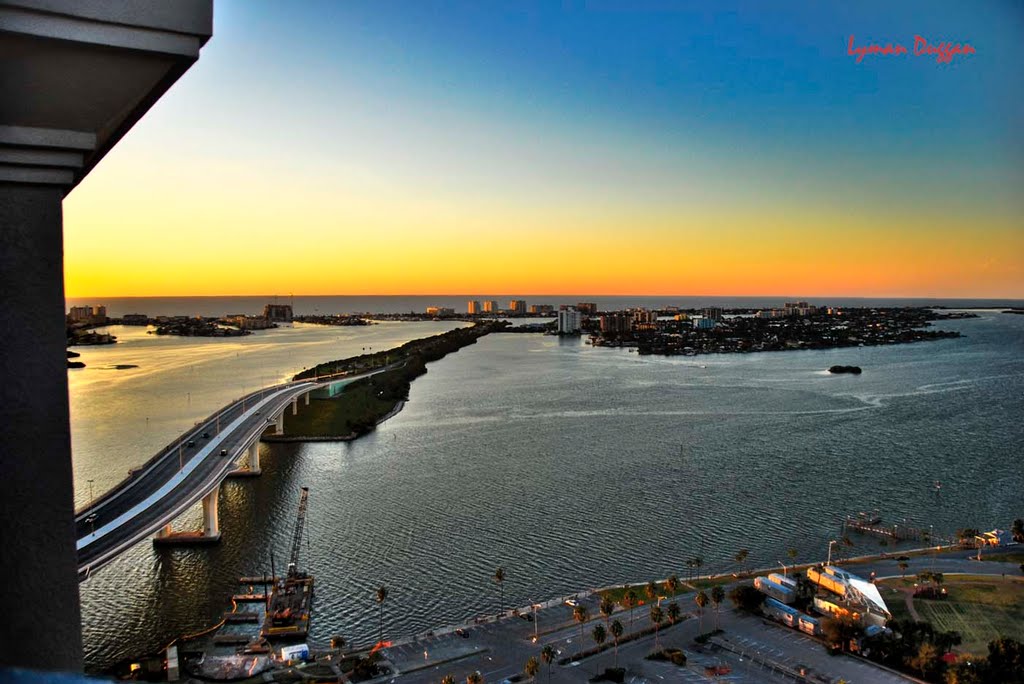 Clearwater Bridge Sunset