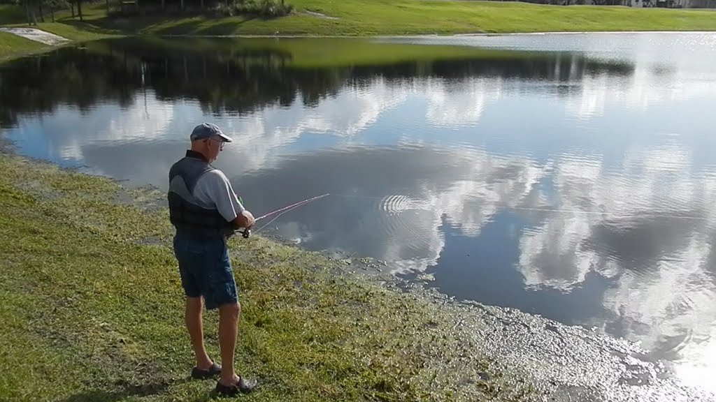 Fishing the Mira Mesa GC Pond