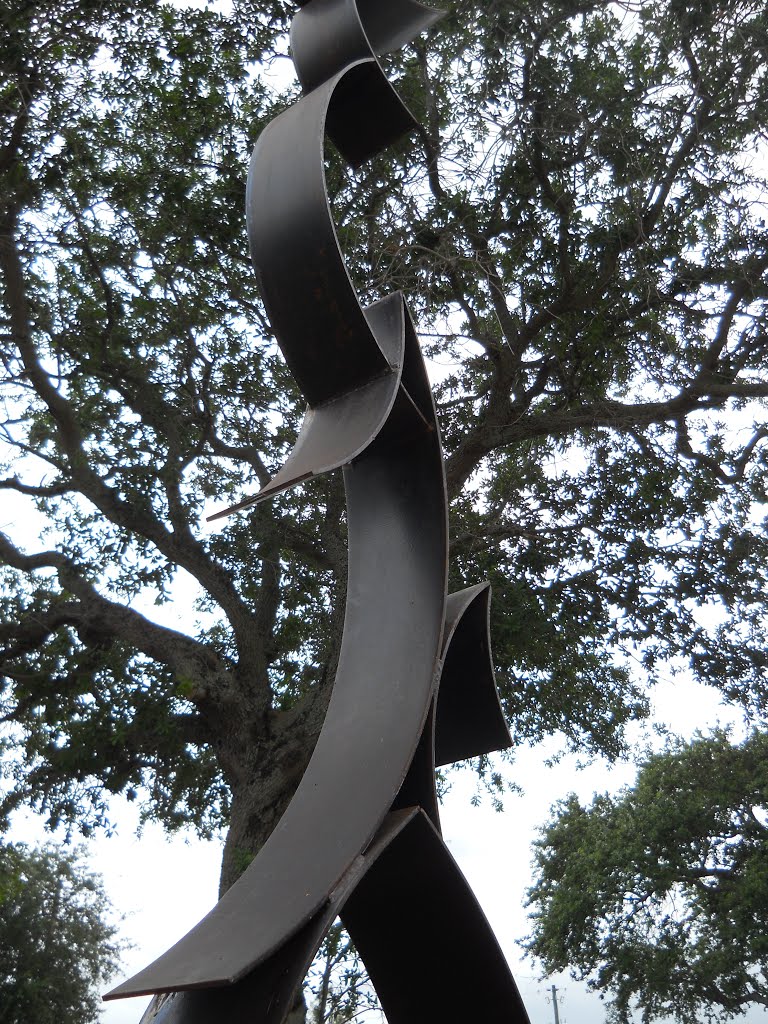 Looking upwards.