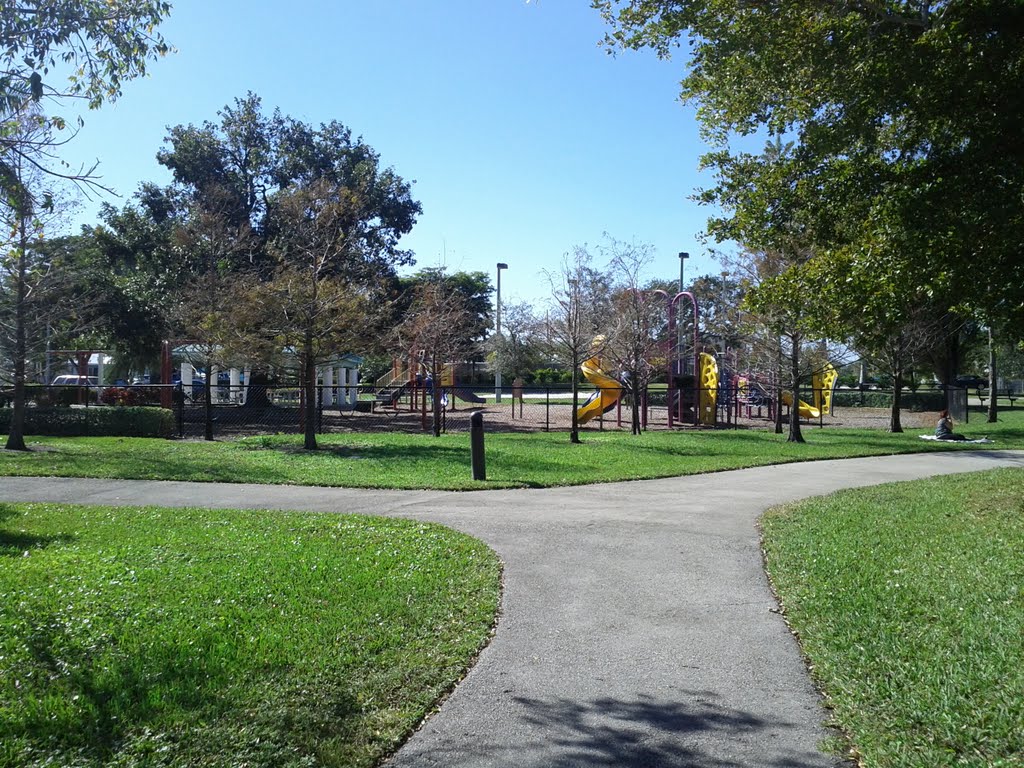 Playground at royal palm park