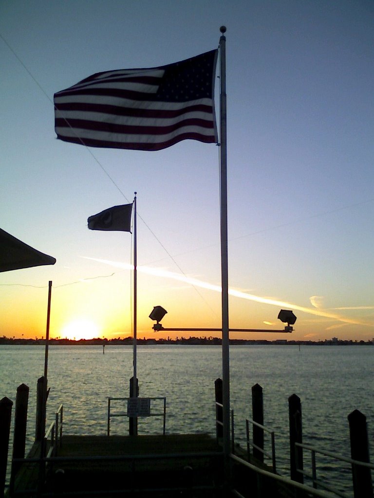 Sunset as seen from American Legion 273