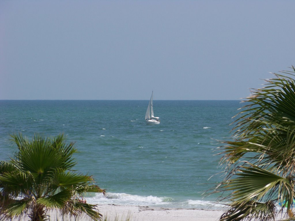 sailboat making for johns pass