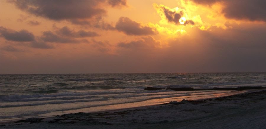 Sunset over Madiera Beach