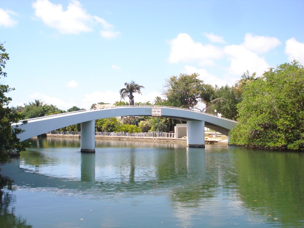 No canal da Indian Creek Drive