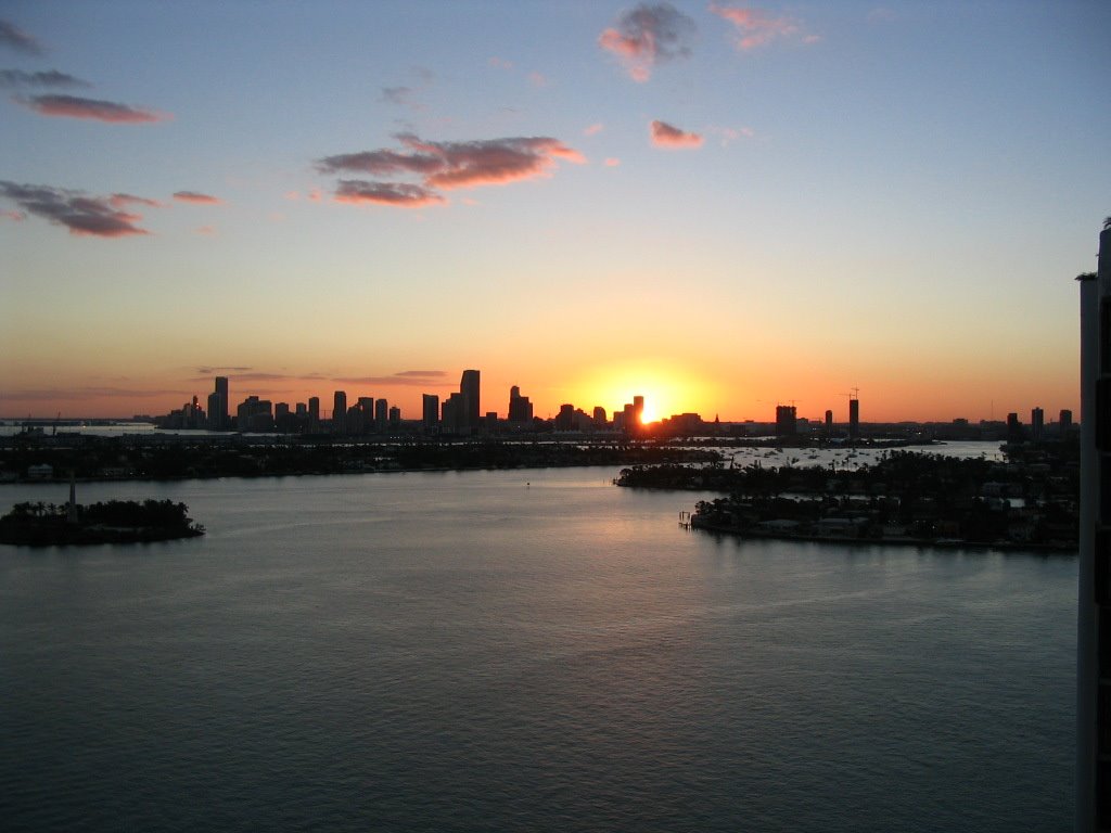 Sunset from Belle Isle