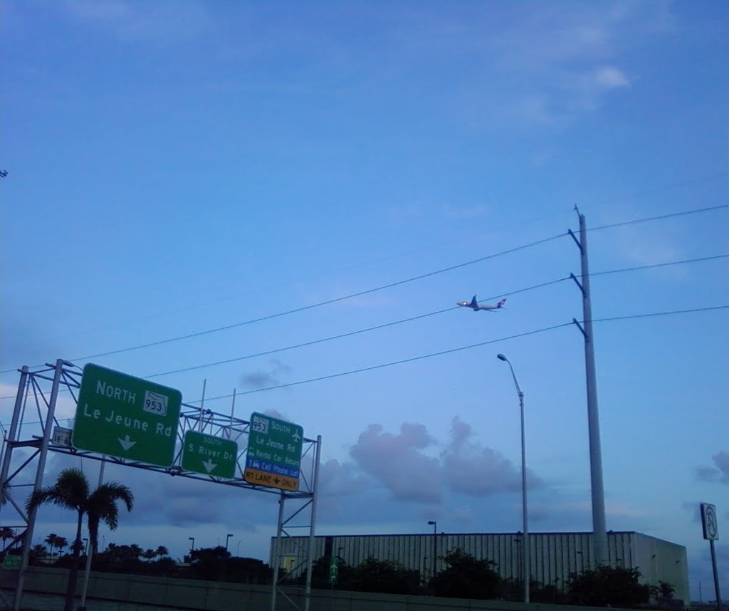 NW 36th St-Exit to Lejeune Rd