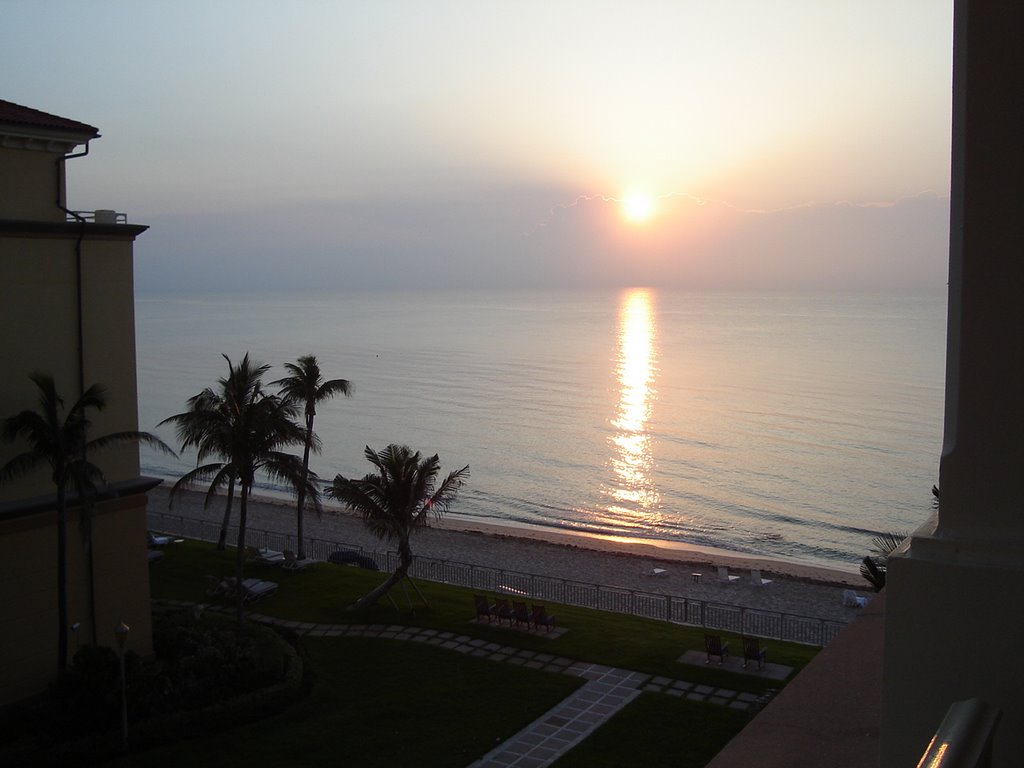 Sunrise in Palm Beach