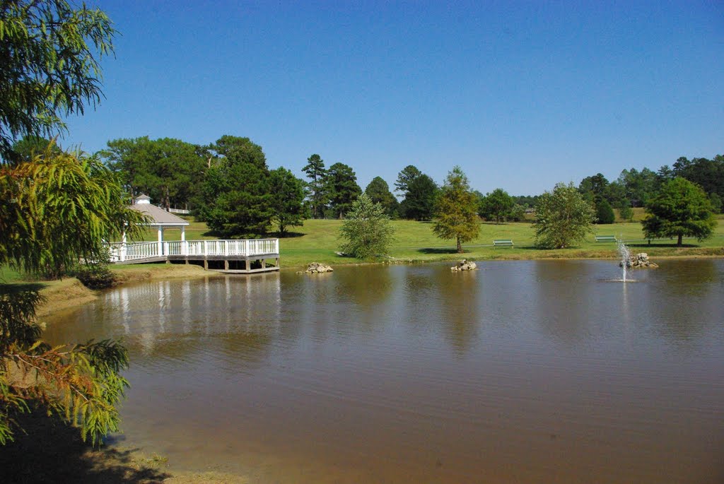 Gazebo and pond @ Citizens Lodge Park