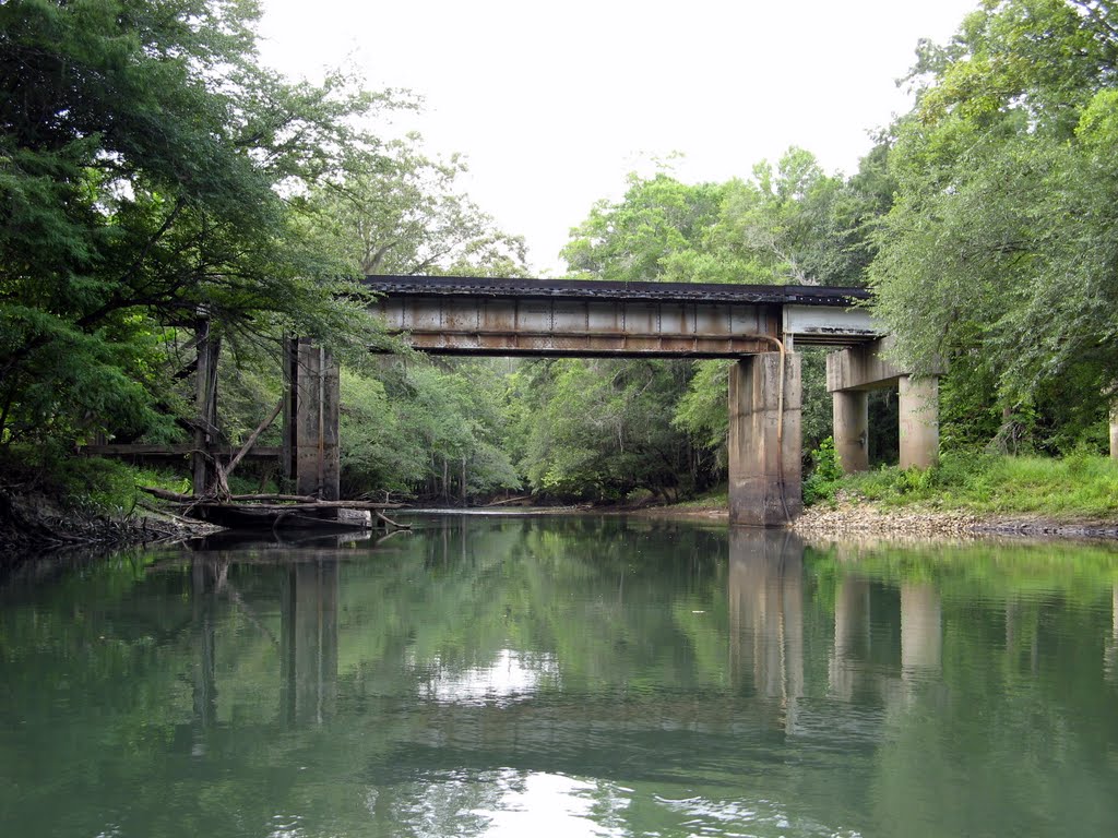 Chipola River train bridge