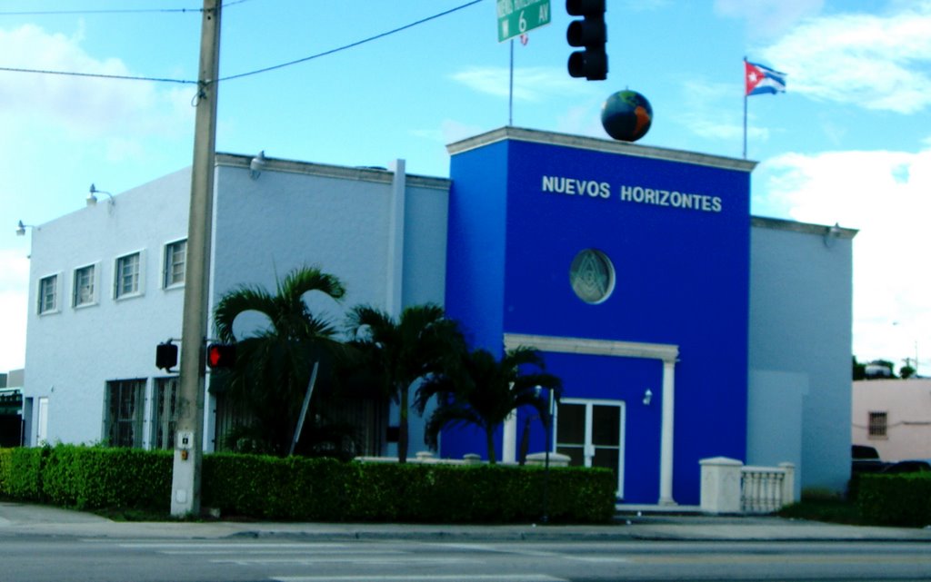 Logia Nuevos Horizontes.- As of 2008, Hialeah had the second highest percentage of Cuban and Cuban American residents in the US, with 75.12% of the US populace (with Westchester, Florida at 75.69%, the highest in the US.
