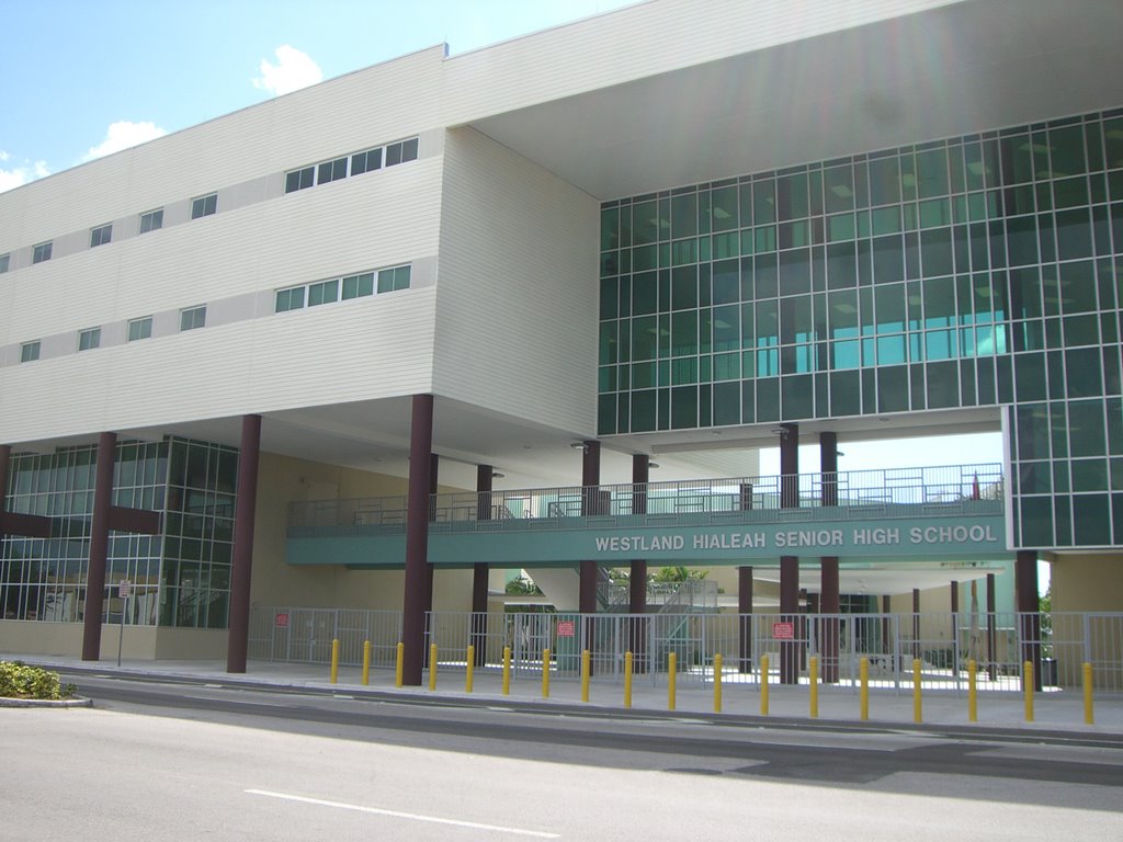 Westland Hialeah Senior High School. Westland Hialeah High School is a secondary school located at 4000 West 18th Avenue in Hialeah, Florida.