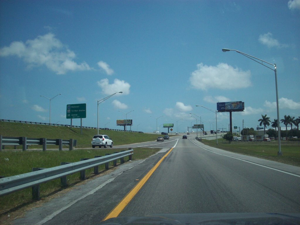 Okeechobee Road & Palmetto Expressway South Ramp.