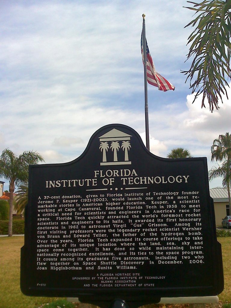 Florida Tech Historic Sign