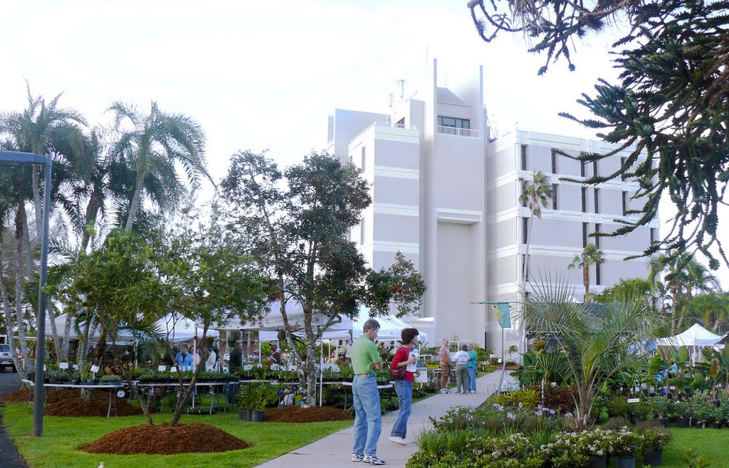 Florida Institute of Technology during annual plant sale