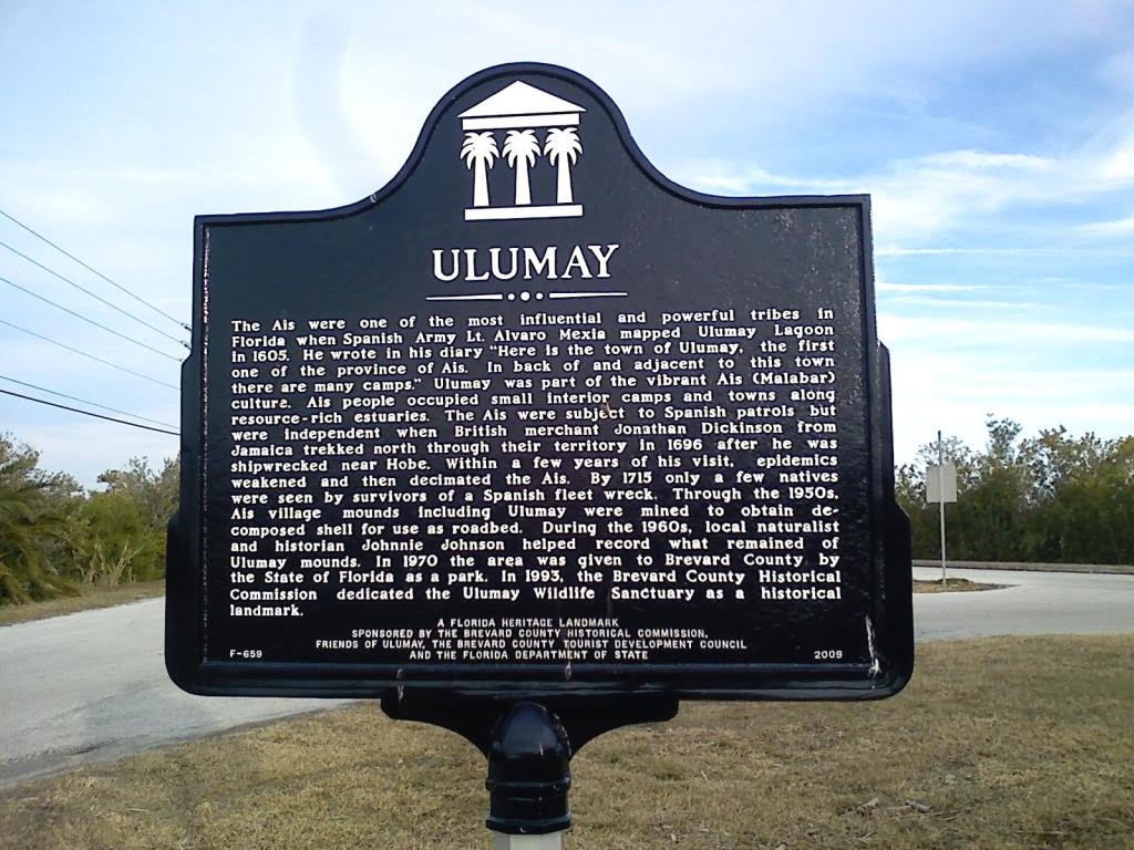 Ulumay Florida State Heritage Landmark Sign
