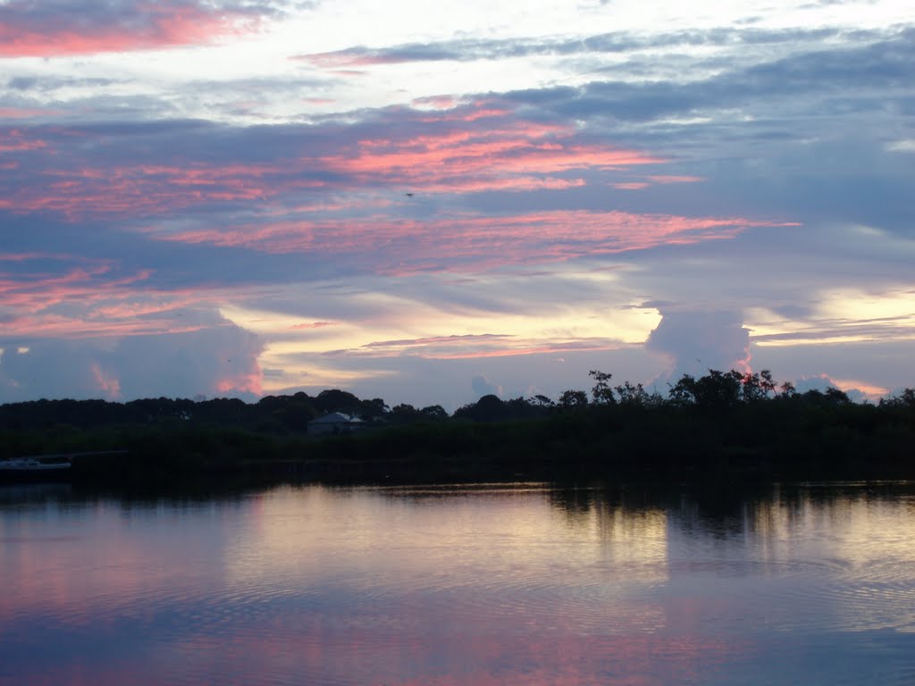 Another sunrise over Sykes Creek