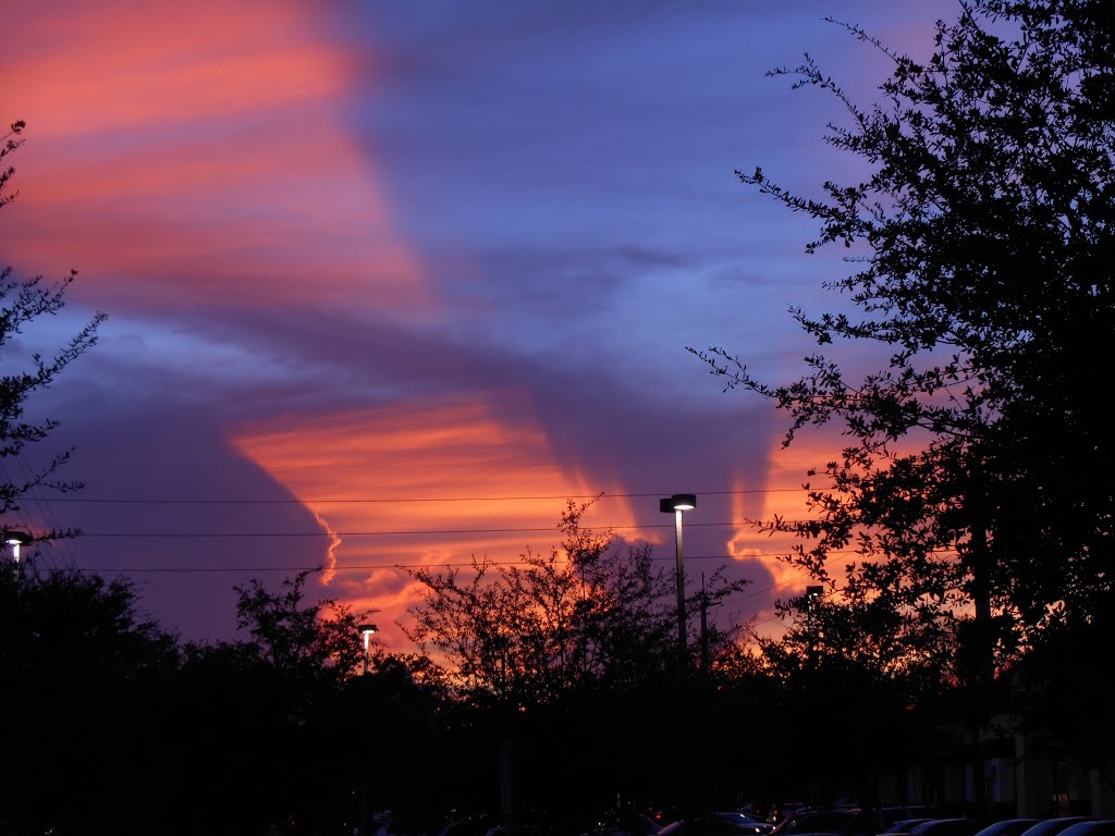 Puesta de sol en West Park, Florida, EE. UU.
