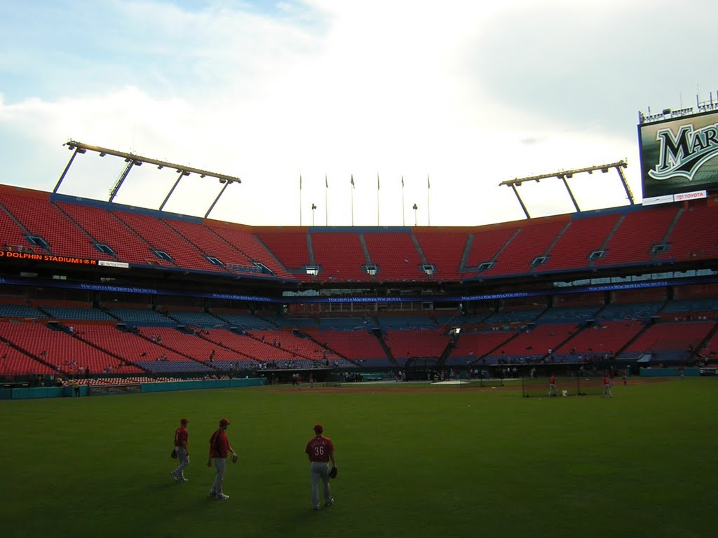 Florida Marlins - Dolphins Stadium