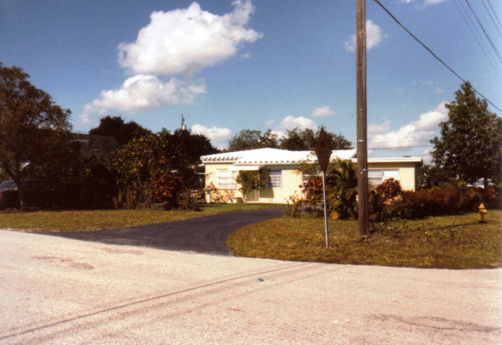 House in North Miami Beach March 1986