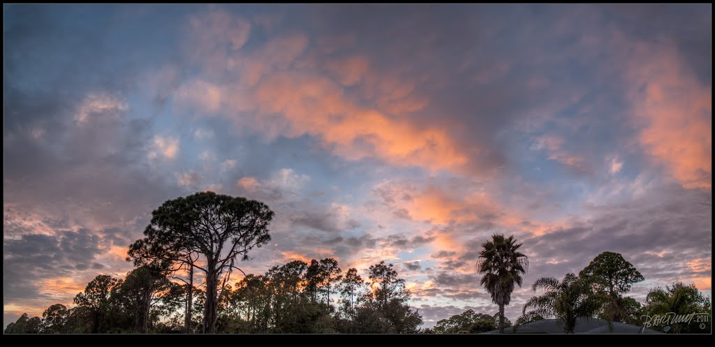 Florida, North Port Sunset 2011:01:17