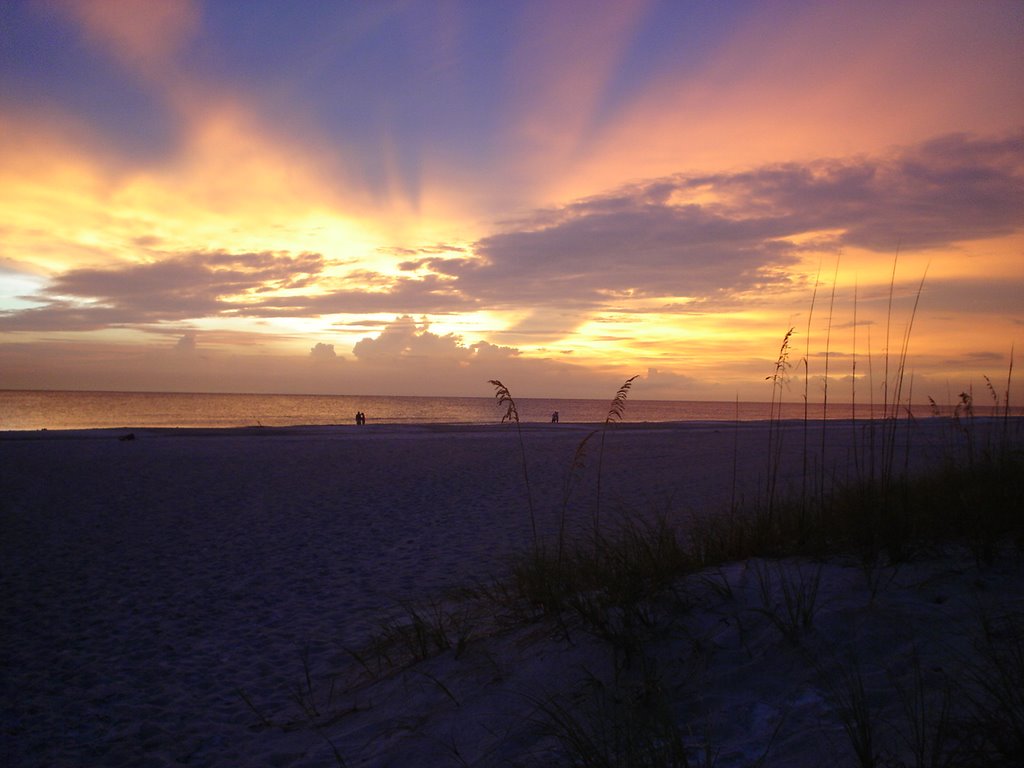 Redington Beach Sunset with cool colors