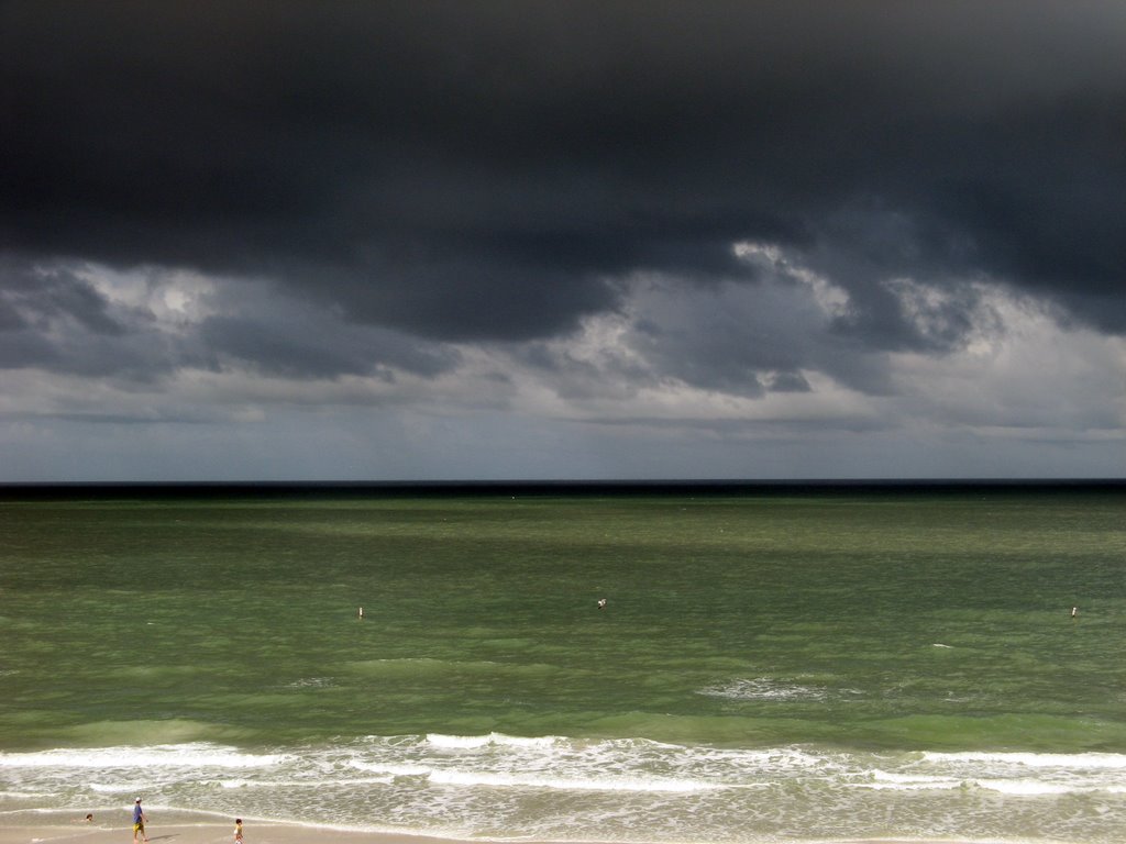 Clouds over gulf