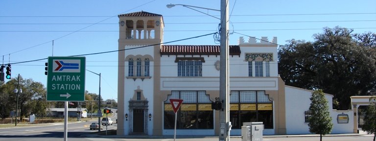 Mediterranean Revival Commercial Building