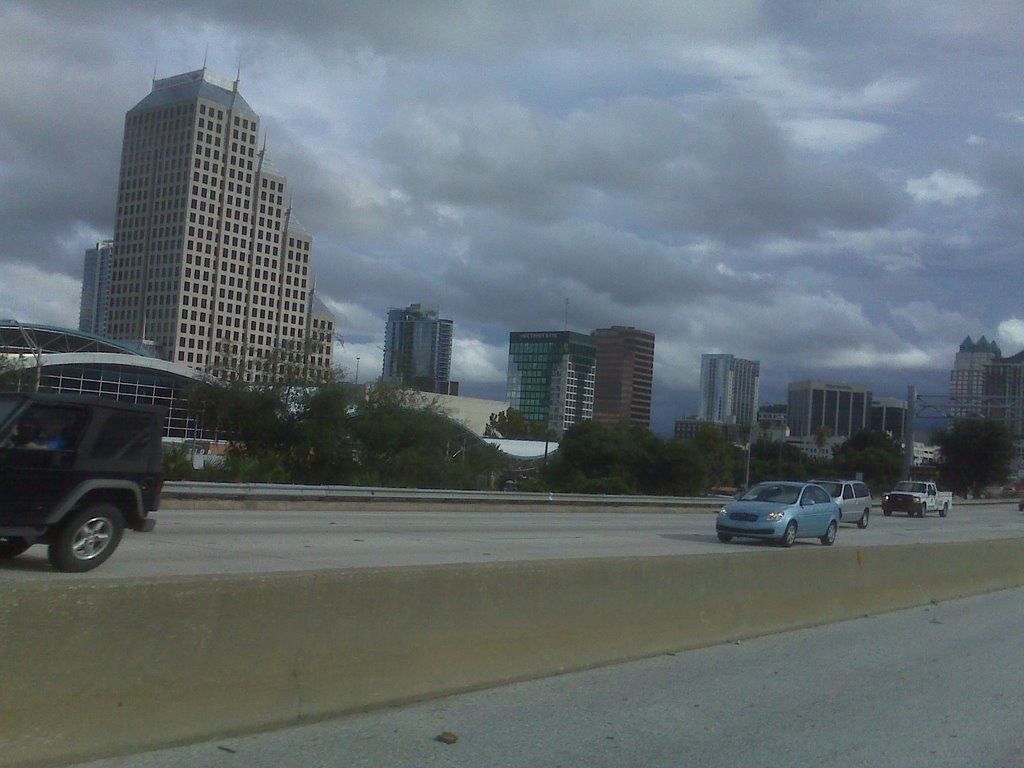 Downtown Orlando off of I-4