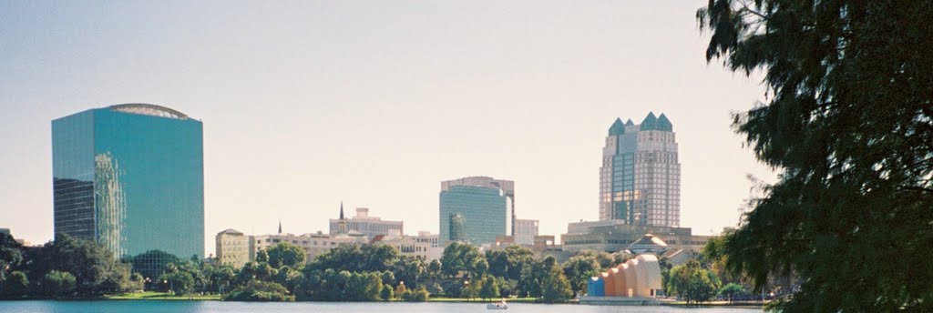 Urban Landscape around Lake Eola Park