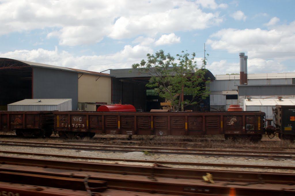 CSX Transportation Gondola No. 577573 at Orlando, FL