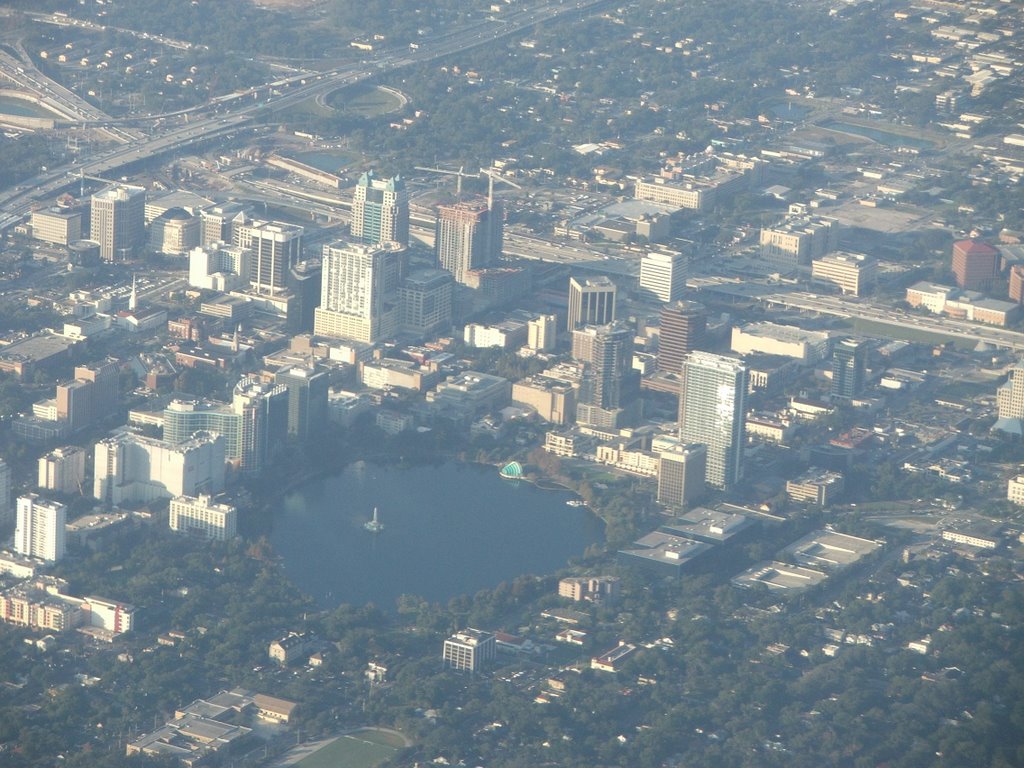 Downtown Orlando From above By Chris Yoder