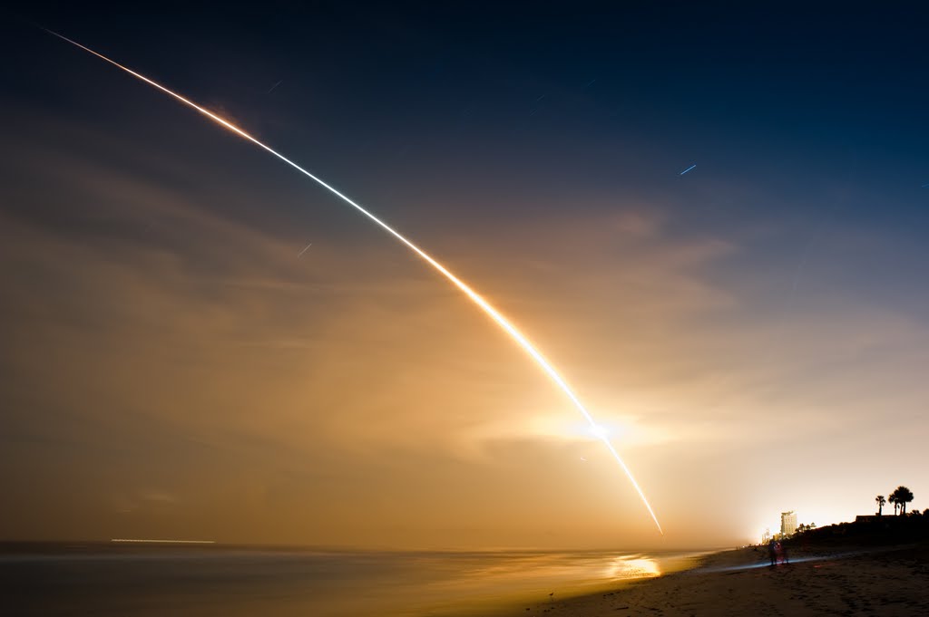 Space Shuttle Launch from Ormond Beach