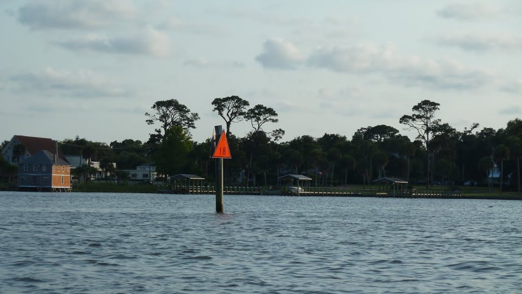 For the most part we stayed in the channel