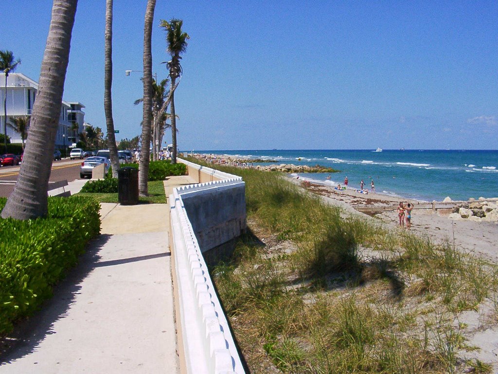 ocean drive and beach - Palm Beach