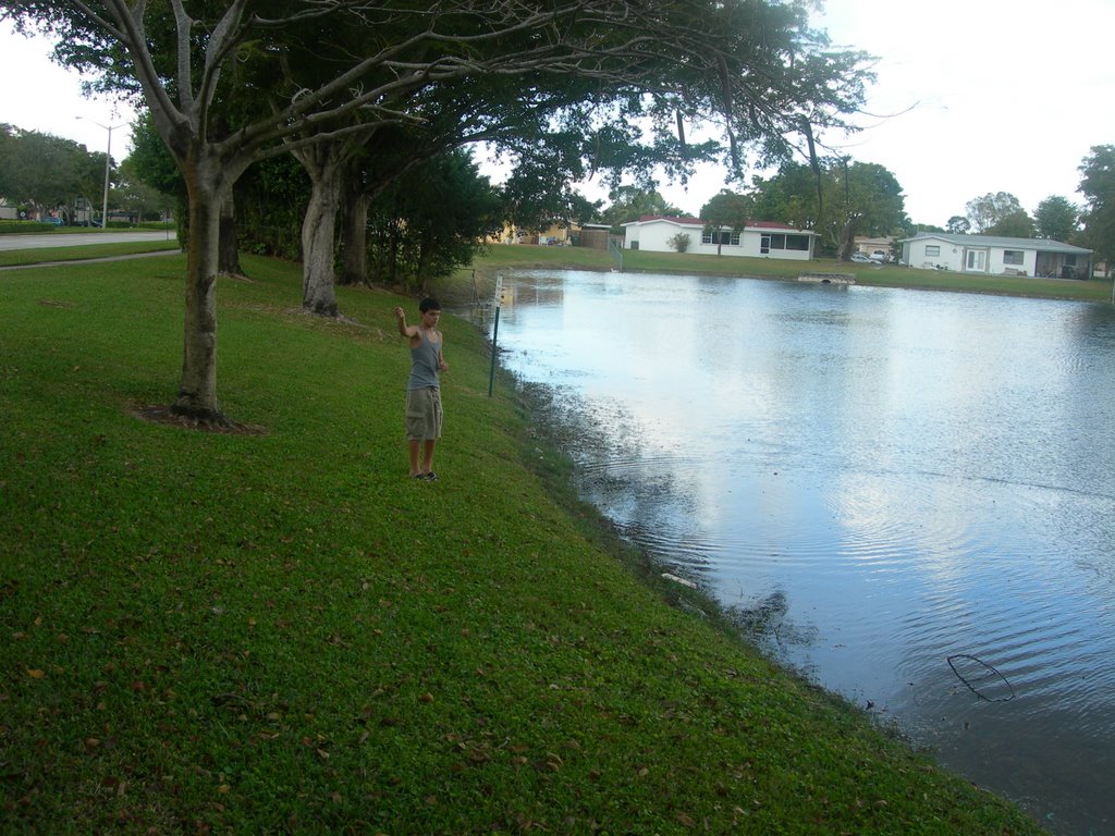 el lago de mi casa