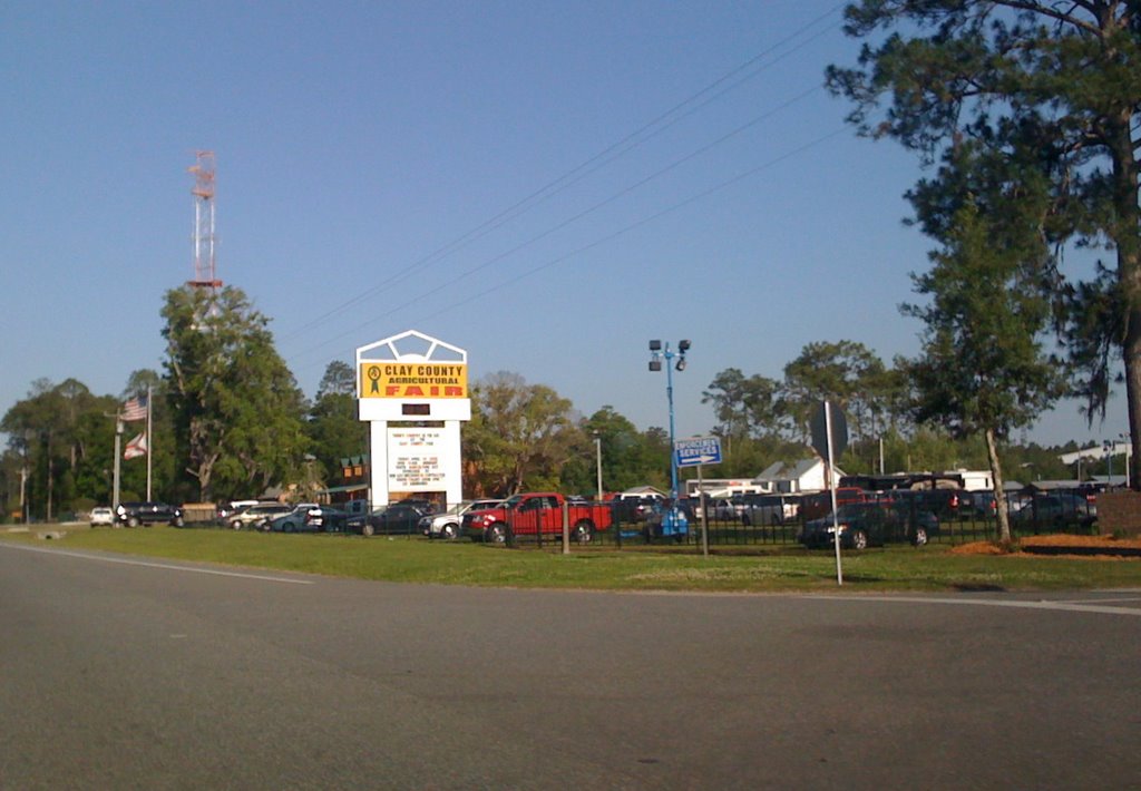 Clay County Agricultural Fair Sign
