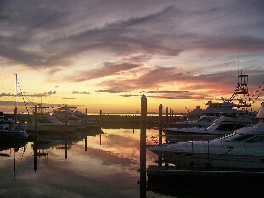 Palafox Pier at sunset
