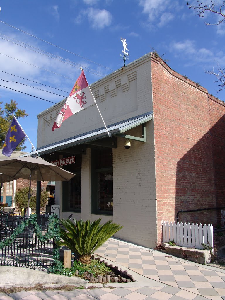 brick corner store, Seville Quarter, Pensacola (12-30-2011)
