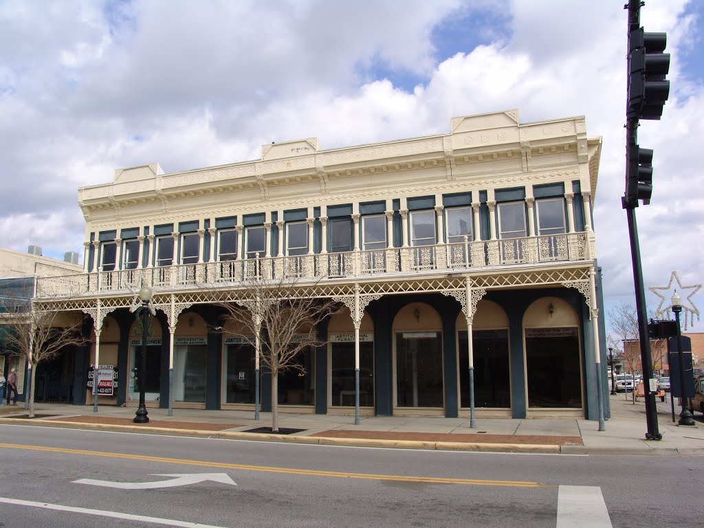 rare iron clad building built in 1892, Bear building (12-30-2011)
