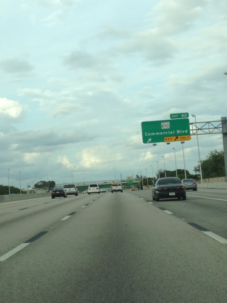 Exit 62: FL 870 (Commercial Boulevard)